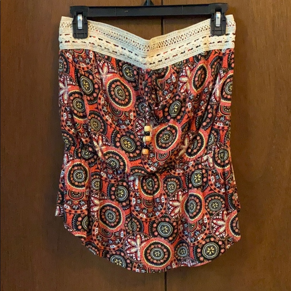 Strapless Top
